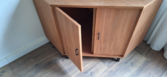 Image 1 of Simplalux Simpla Lux Armoire d'angle Buffet Vintage