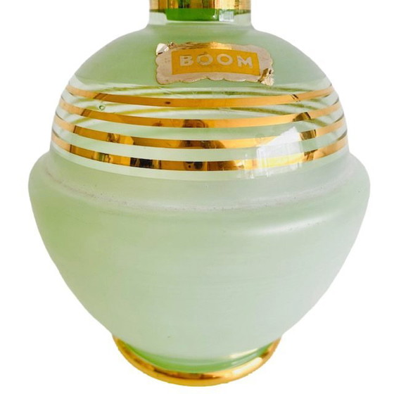 Vintage Art Deco Liqueur Decanter Carafe and Liqueur Glasses Booms Glass – Glass & Decanter (photo 6 of 12)