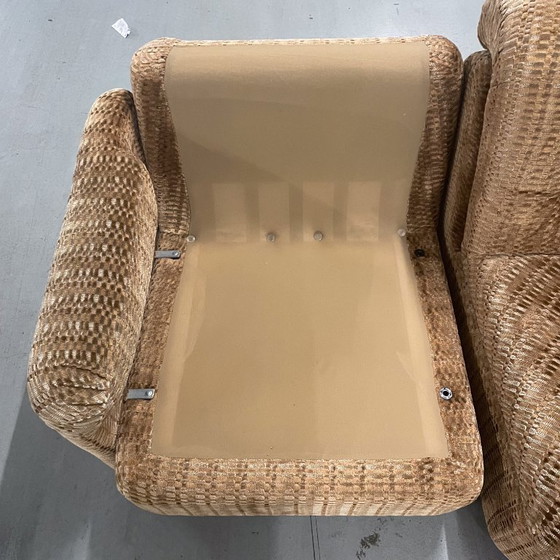 Image 1 of Vintage modulaire elementenbank – jaren 70 - Mid Century Modern