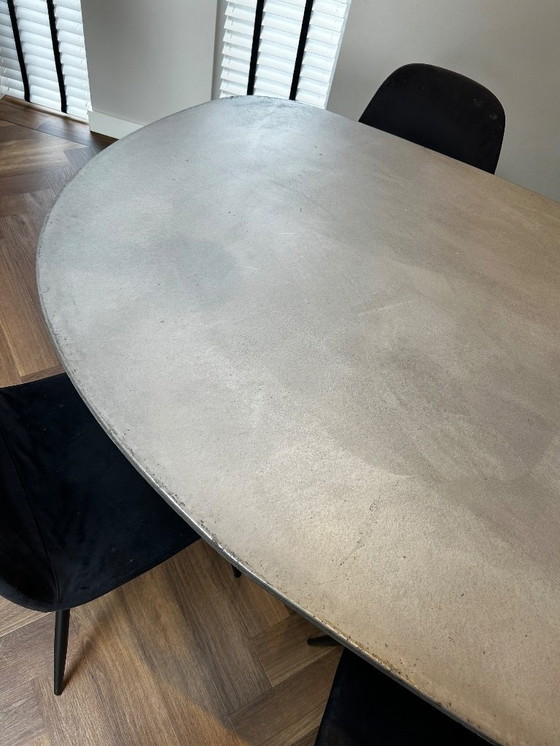 Image 1 of BOGARD Esstisch, organische Form/Felsbrockenform, 220 x 110