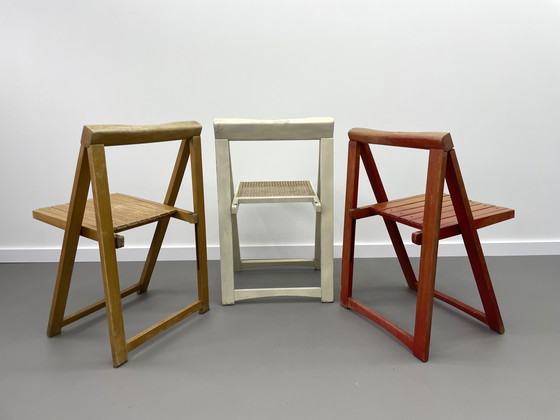 Image 1 of 3 X Trieste Klappstuhl, Aldo Jacober