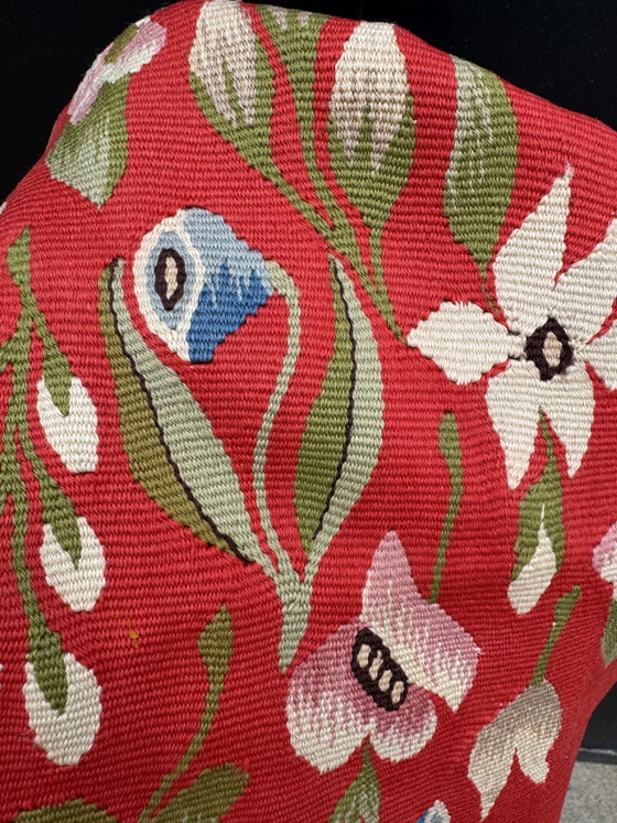 Image 1 of Roemeens Kilim-tapijt uit de jaren 1950