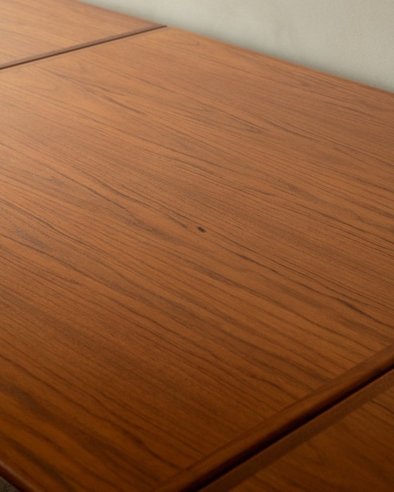 Image 1 of Danish Modern Teak Extendable Dining Table Model 24 by Ansager Møbler, 1960s