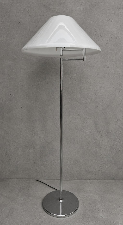 Vintage Stehleuchte Swisslamps Int. - Swenkomat - 70er Jahre