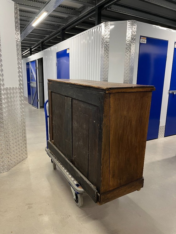 Authentic Cévenol Garde-Manger – Restored French Cabinet – Storage cabinet, Wood (photo 2 of 8)