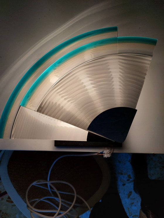 Image 1 of Murano wandlamp uit het midden van de 20e eeuw van Leucos