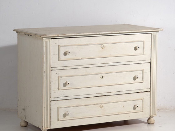 Antique white chest of drawers (c.1920) #40 (photo 2 of 39)