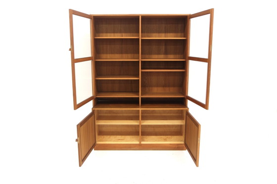 Bookcase Domi Monté in Glass by Nils Jönsson, Sweden, 1960, Troeds, Scandinavian (photo 4 of 5)