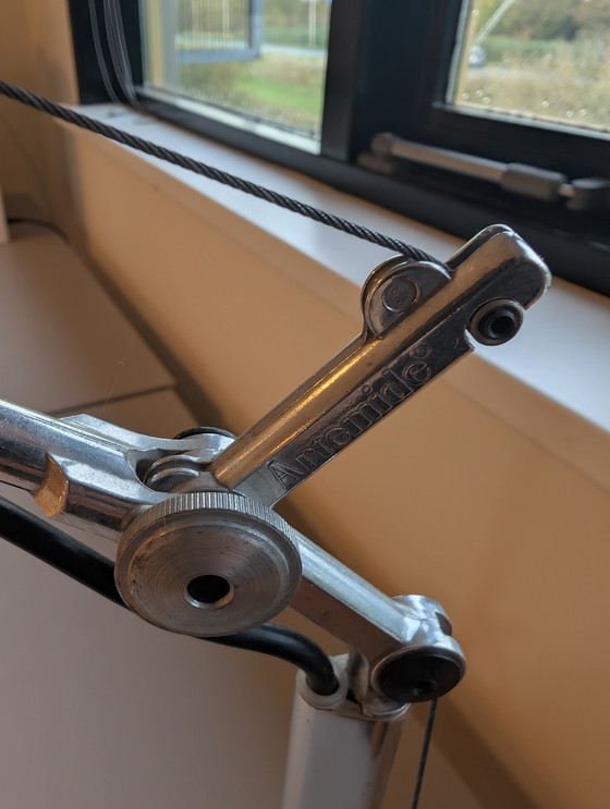 Image 1 of Bulo bureau met 2x Artemide Tolomeo bureaulamp