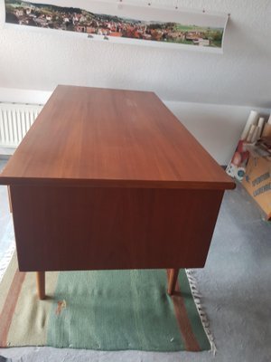 Mid Century Deense Teakhouten Schrijftafel, 1960S