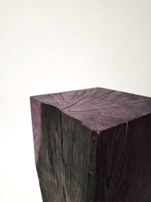 Side table - Oak - Handmade