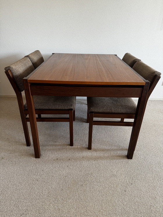 Image 1 of Extendable '60S Mcm Dining Table Cees Braakman For Pastoe