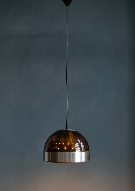 Image 1 of Lampe à suspension Space Age en plexiglas Dijkstra du milieu du siècle