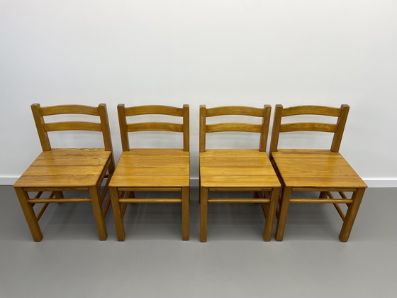 Image 1 of Set vintage di 4 sedie "Stable" di Karin Mobring per IKEA, 1977
