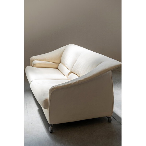 Image 1 of Vintage Molteni white 2-seater sofa