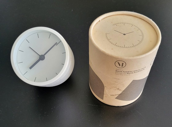 Image 1 of Norm Tumbler Alarm Clock Wit designed by Norm Architects Deens Design.