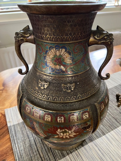 Vase en Bronze