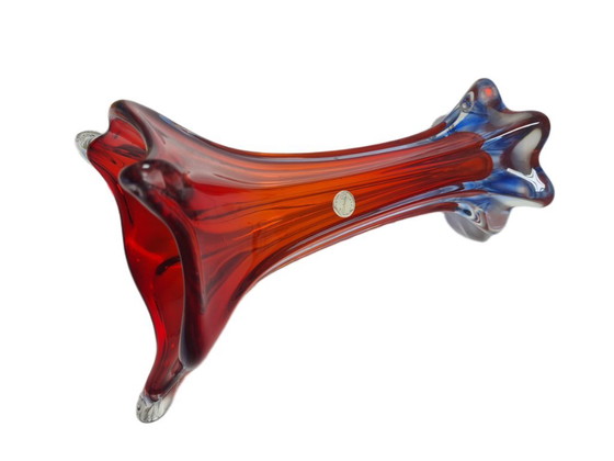 Italian Postmodern Vase in Murano Glass from Mandruzzato, 1950s (photo 9 of 18)