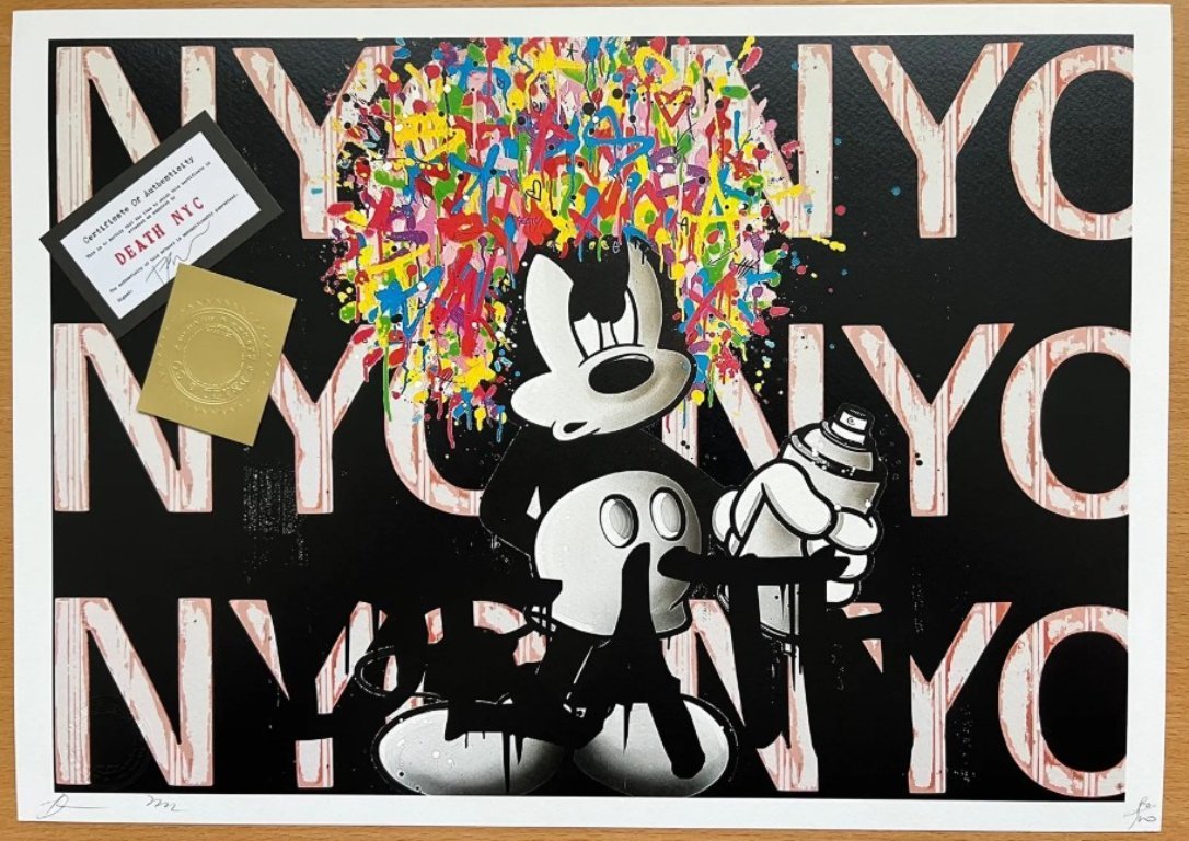 DEATH NYC - Mickey Mouse NY spray 90/100 | €299 | Whoppah