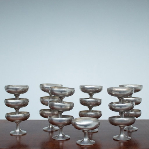 Coppe di ghiaccio di Gio Ponti per Arthur Krupp