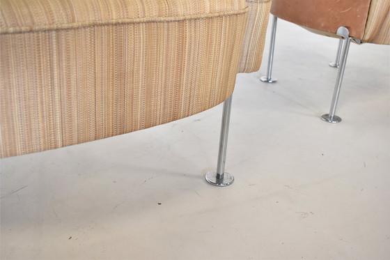 Image 1 of Paar vroege "310" clubfauteuils van Trix en Robert Haussmann voor Swiss Design Collection, Zwitserland 1960