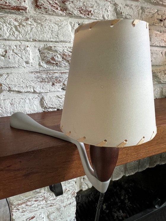 Vintage MODISS POP IN Design Table Lamp – Made in Spain – Wood (photo 5 of 17)
