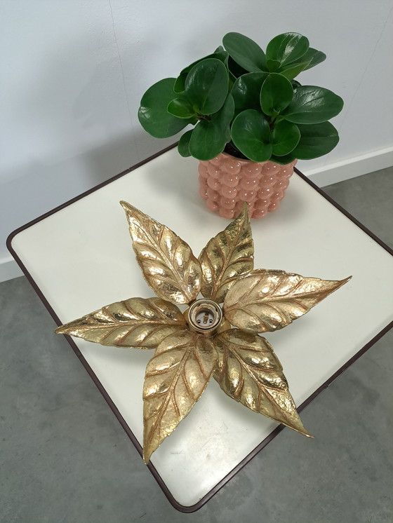 Image 1 of Lampada da soffitto floreale Willy Daro Massive Belgium, n. 2