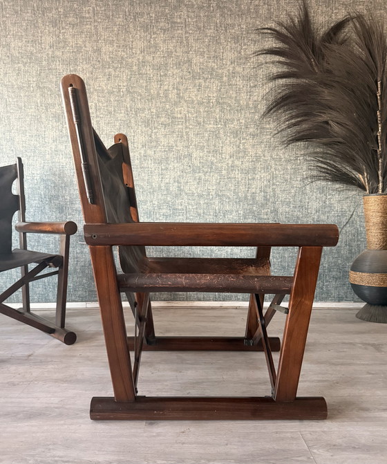 Image 1 of Pair of PL22 Lounge Chairs with Ottoman by Carlo Hauner & Martin Eisler for OCA, Brazil, 1960s