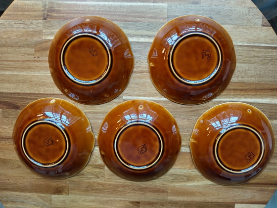 Image 1 of Assiettes de poisson de Sarreguemines