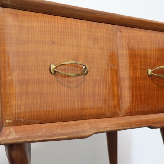 Image 1 of Coppia Di Comodini Gio Ponti Style Mid-Century 1950’s Modernariato Design