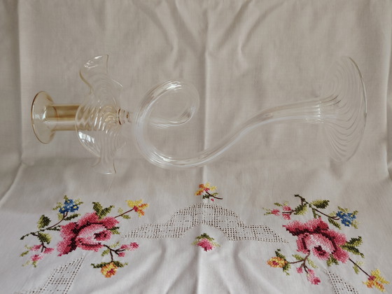 Image 1 of la murrina Murano kandelaar vintage, mondgeblazen, uniek stuk