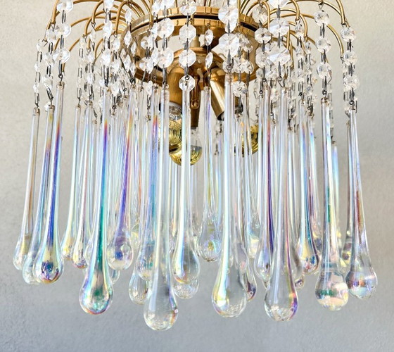 Image 1 of Vintage Teardrop Chandelier