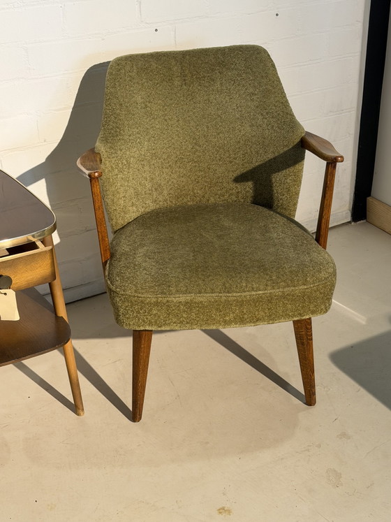 Fauteuils vintage – Wood, Textile (photo 5 of 13)