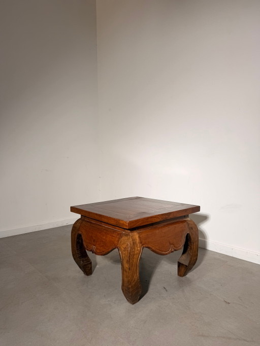Antique Asian Hardwood Side Table – bijzettafels