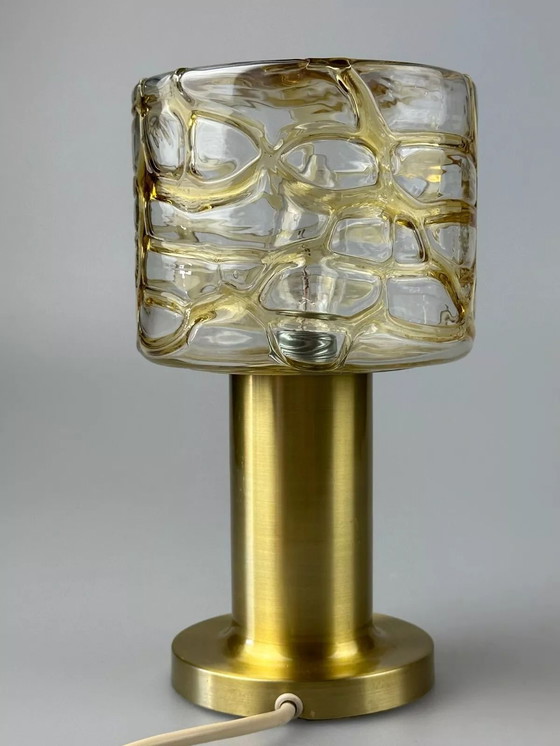 Image 1 of Lampe de table des années 60 70 Laiton Doria Leuchten Germany Design