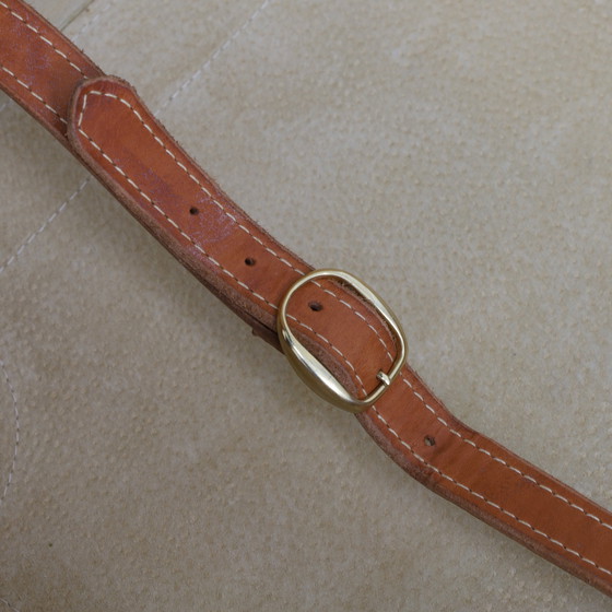 Image 1 of Valigia da viaggio vintage in pelle di lusso fatta a mano in Italia