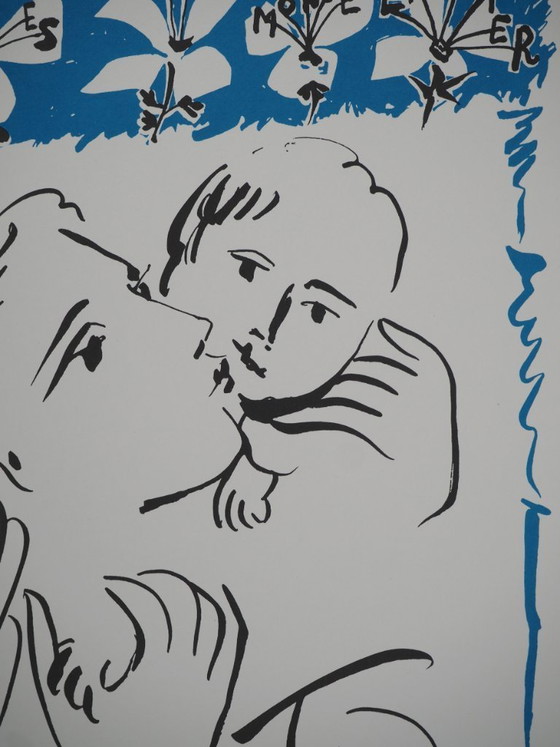 Pablo Picasso: Maternal Love, Signed Lithograph – Lithographs & prints, Paper (photo 4 of 6)
