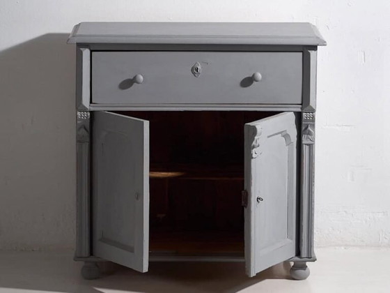 Antique two-door living room chest of drawers (c.1920) #15 – Wood (photo 38 of 38)