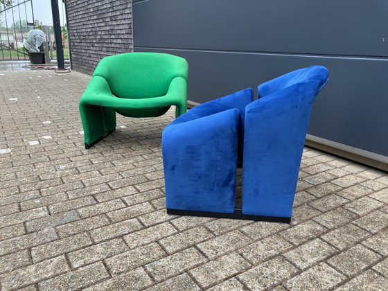 Image 1 of 2x Artifort F580 Groovy (rara primera edición) Pierre Paulin