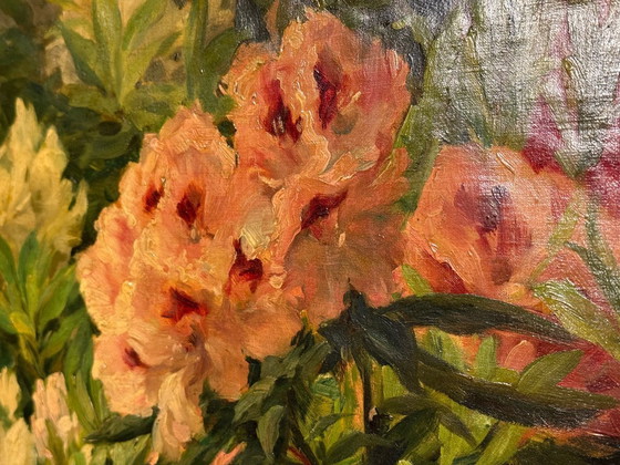 Image 1 of Léonie Mottart-van Marcke - Oil painting