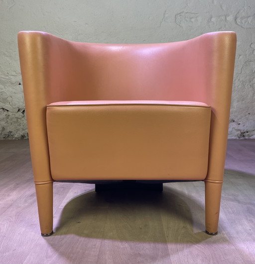 Rijke fauteuil van Antonio Citterio Moroso Editie 1980