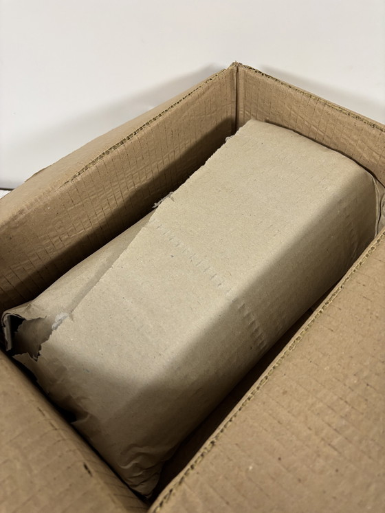 Image 1 of ¡Nuevo en caja! Juego de 2 lámparas de pared Kaiser Leuchten (modelo 11-1560-2111), cristal de Murano texturizado.