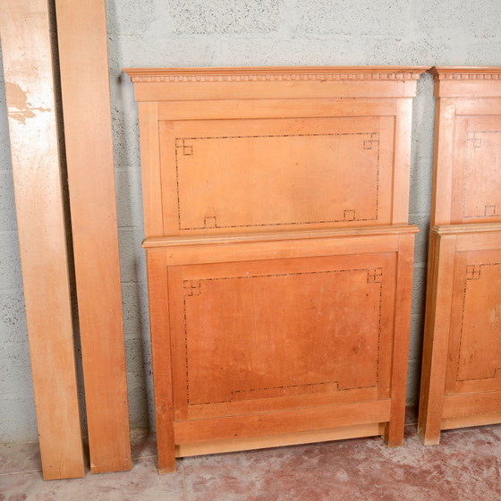 Letti Art Déco Filettati – Letti singoli, Legno, Art Deco (photo 6 of 18)