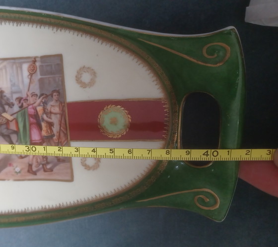 Image 1 of Vintage Epiag Czechoslovakia porcelain cake service plate