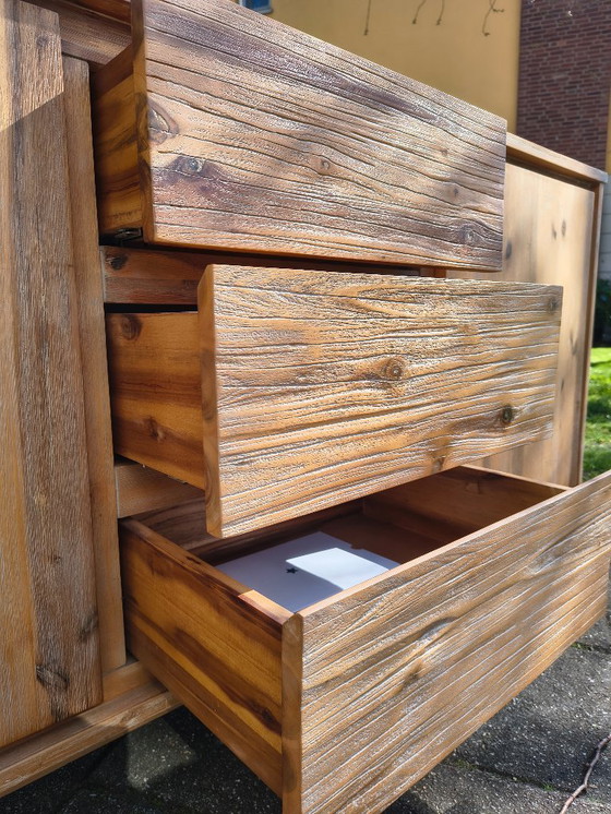 Image 1 of Solid teak sideboard