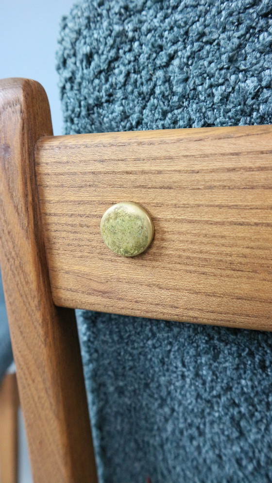 Image 1 of Satz von vier Esszimmerstühlen von ISA Bergamo, 1960er Jahre.