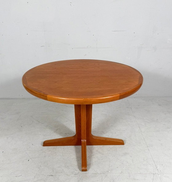 Image 1 of Tavolo da pranzo/tavolo allungabile di metà secolo in teak di VV Møbler, Spøttrup, Danimarca, anni '60