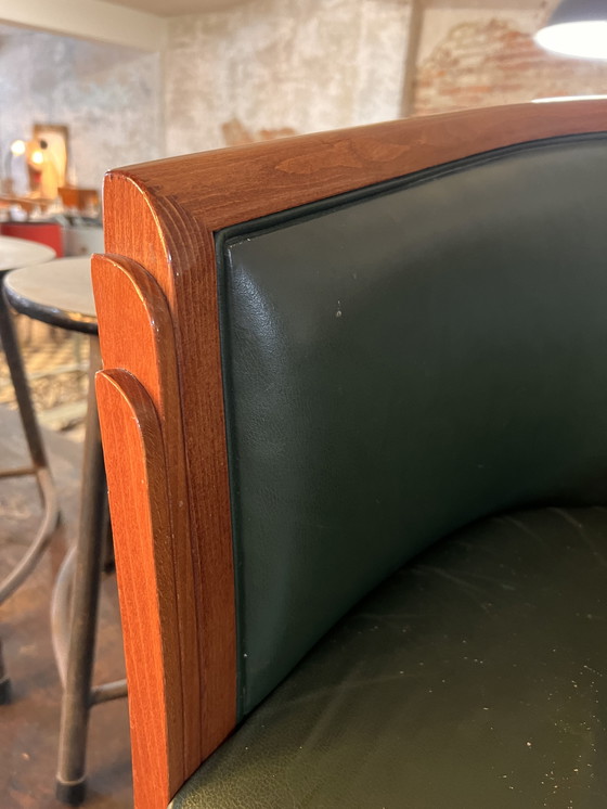 Image 1 of 2 fauteuils en cuir