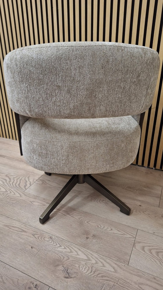 Set di 6 poltrone girevoli modello Pollux di Richmond Interiors – Sedie da pranzo, Textile, Wood (photo 5 of 11)
