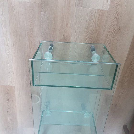 Image 1 of Glas 80er Design Tisch